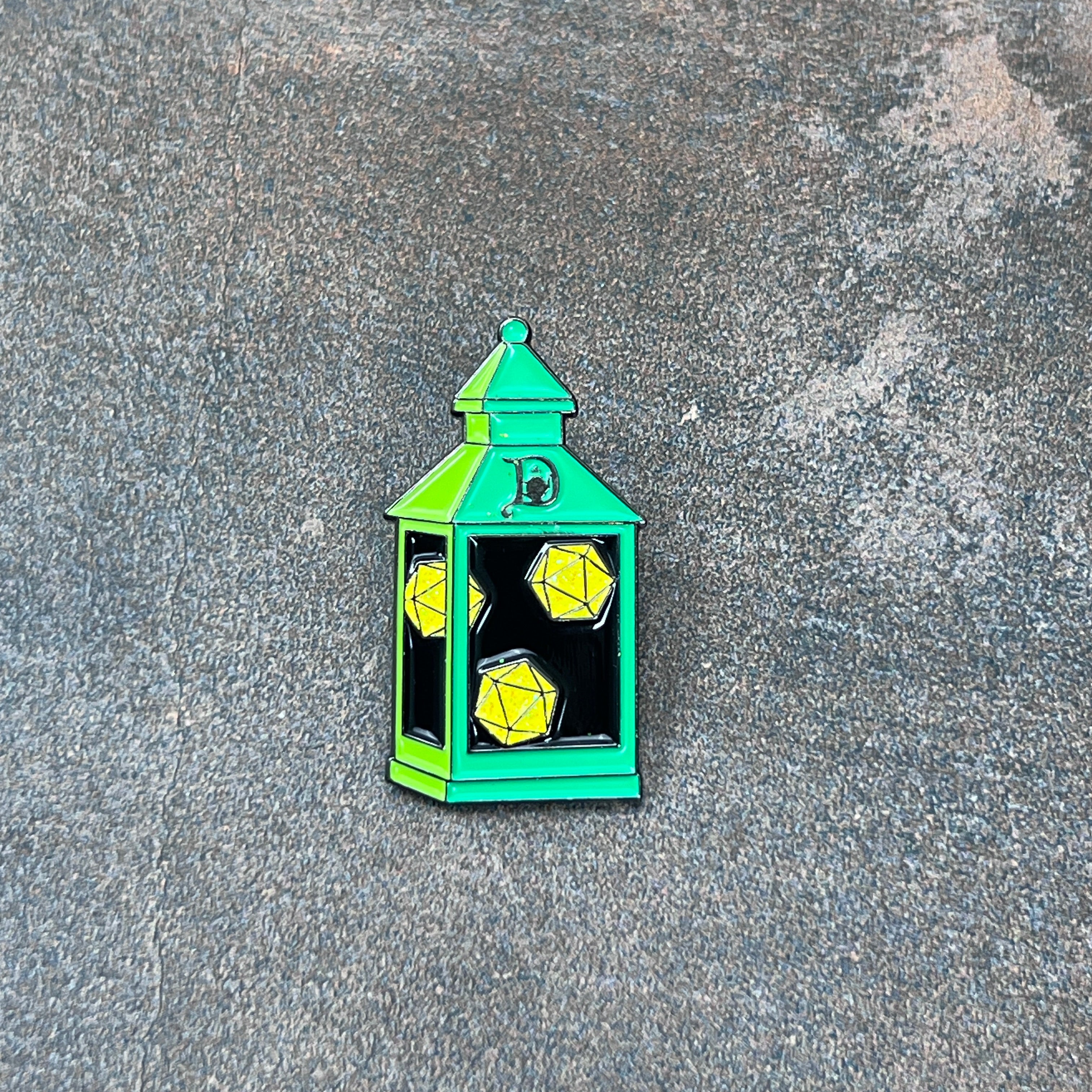 Firefly d20 Lantern Pin - Gen Con 2022 Pin Bazaar Pin