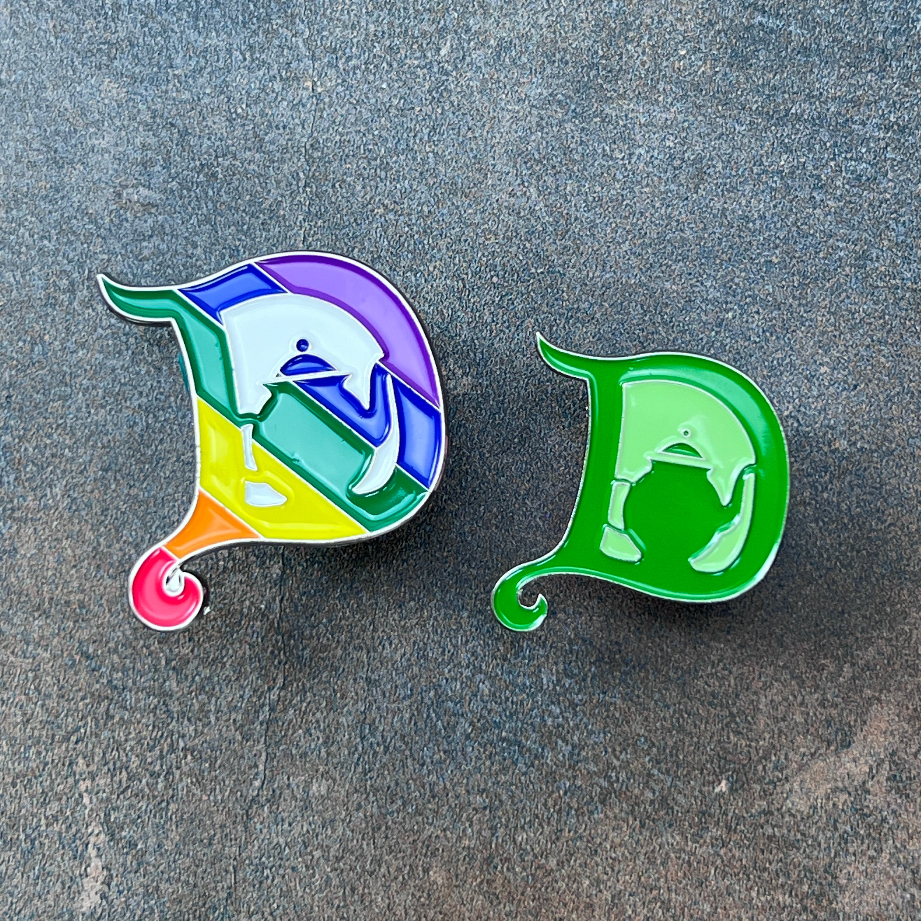 Dryad Tea Logo Enamel Pins