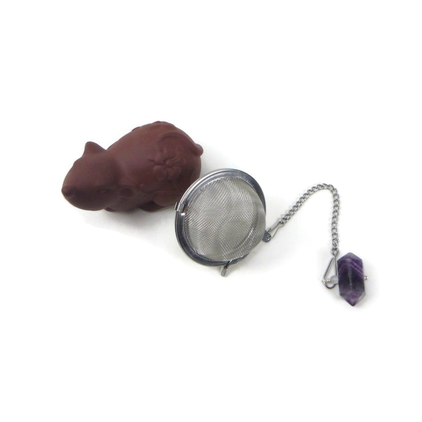 Floral Nezumi Tea Pet