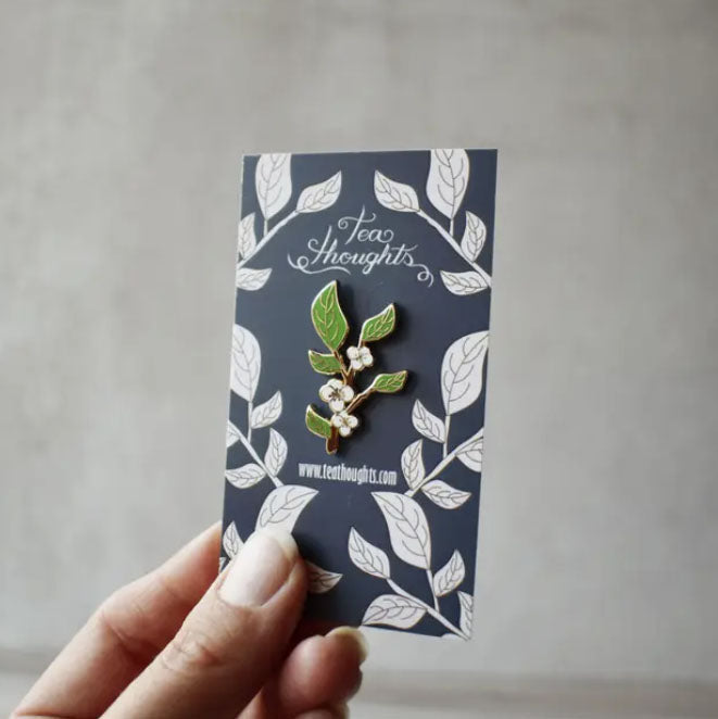 Camellia Sinensis Enamel Pin