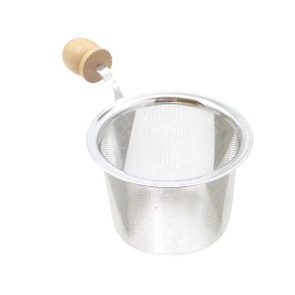 Mesh Infuser with Bamboo Handle