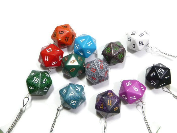 3 Inch Tea Infuser Ball with Large d20 - Color Randomly Chosen