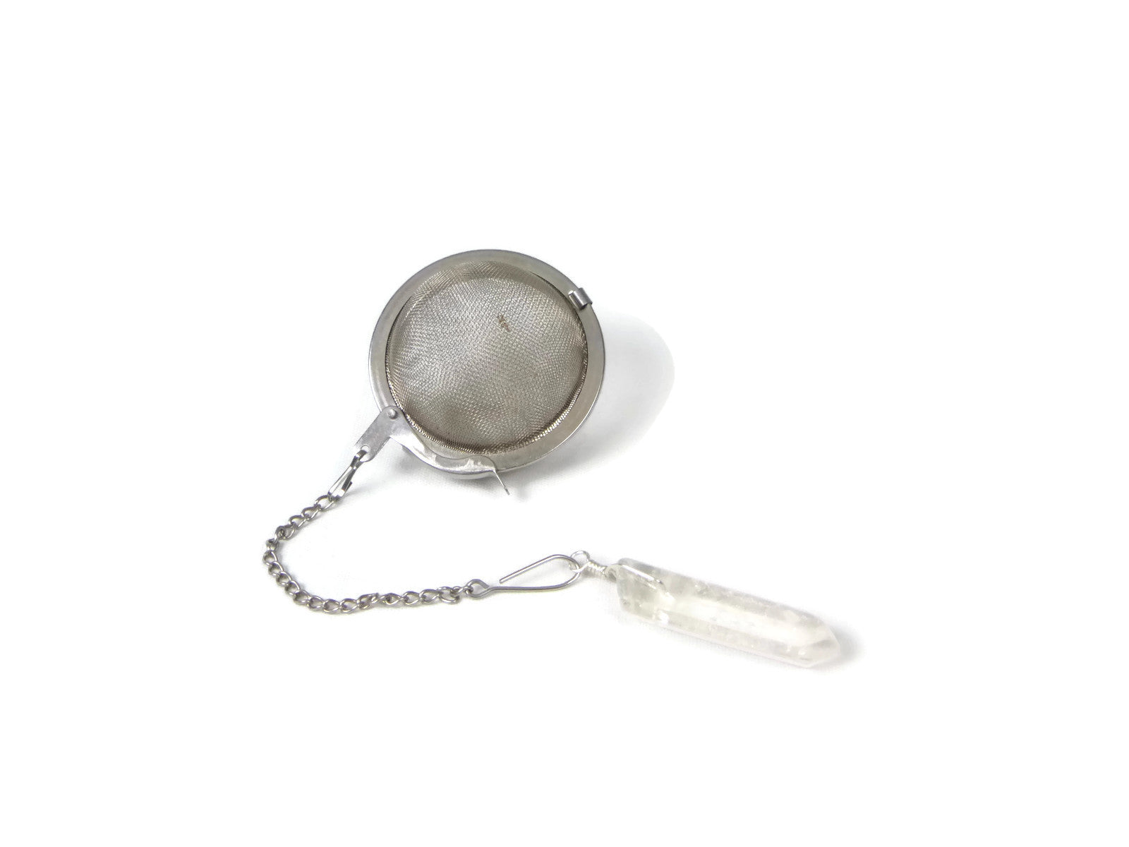 Tea Infuser with Clear Crystal Point