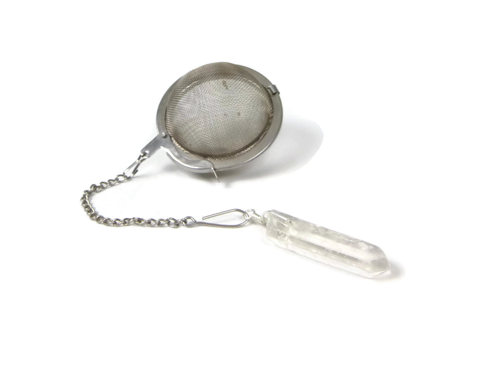 Tea Infuser with Clear Crystal Point