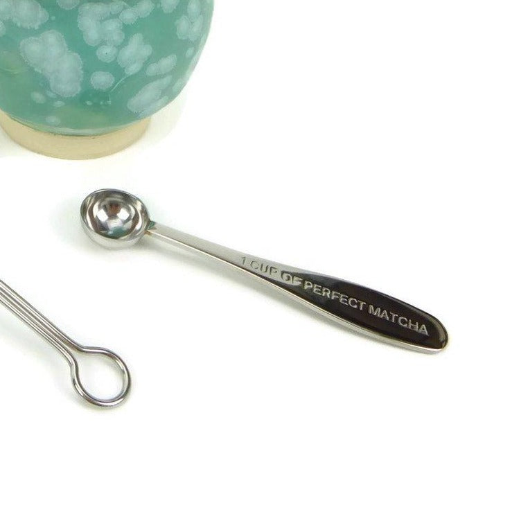 Perfect cup of Matcha Spoon