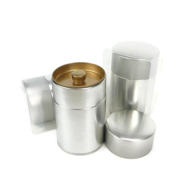 Silver Tea Canister - 3.5oz