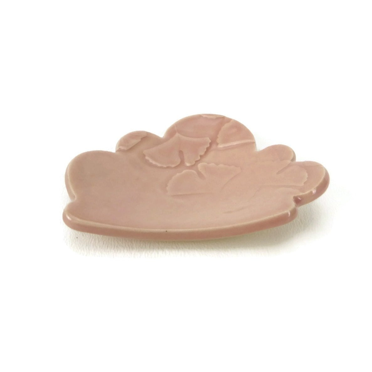 Cherry Blossom Cloud Shaped Trivet with Ginkgo Patterning