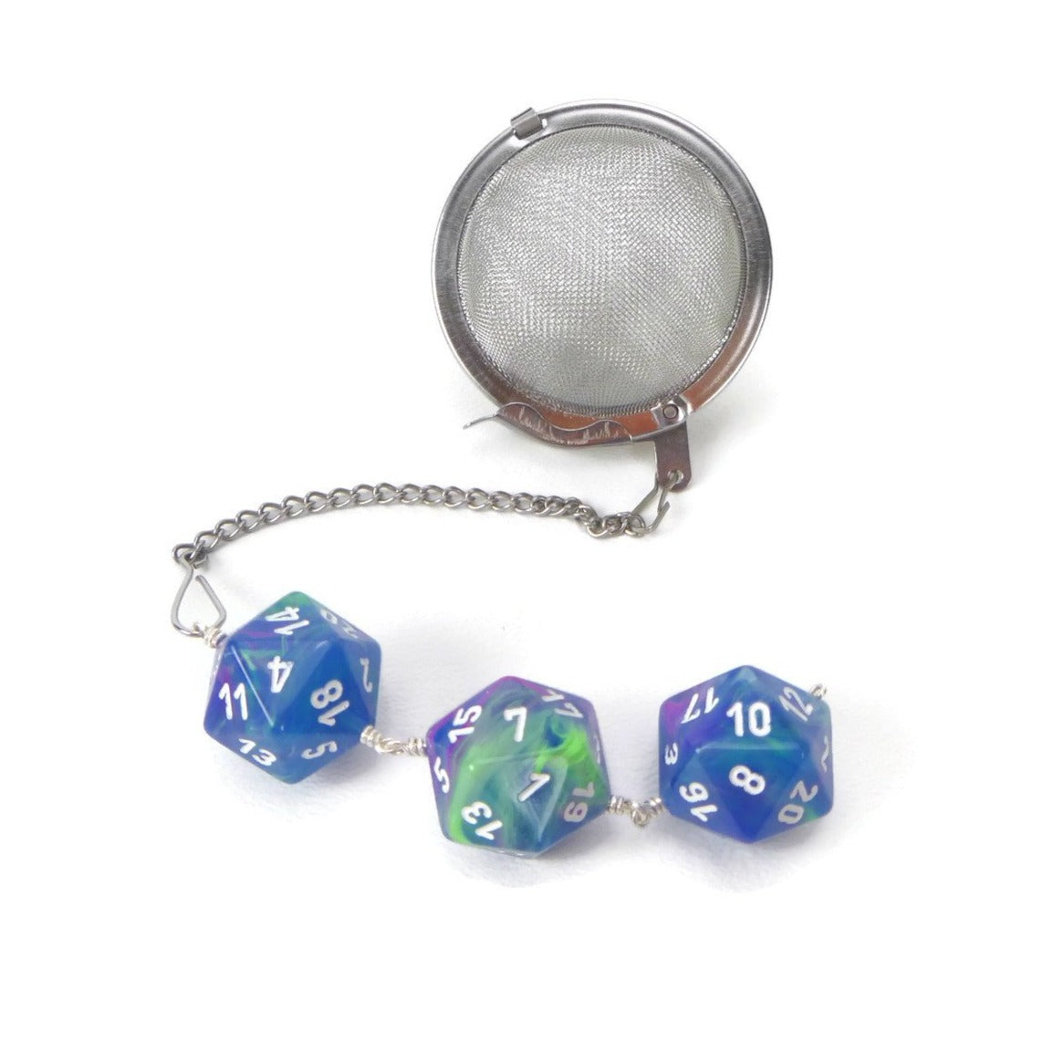 Tea Infuser with Waterlily Dice Trio