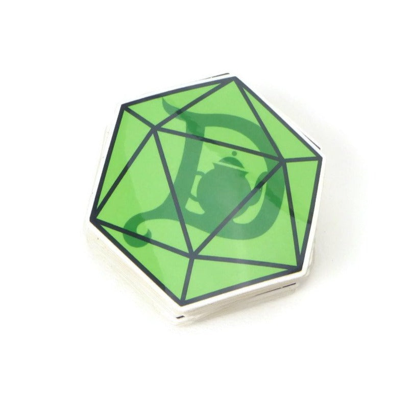 D20 Dryad Tea Logo Sticker 3in