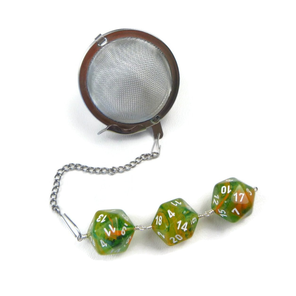 Spring Nebula D20 dice infuser