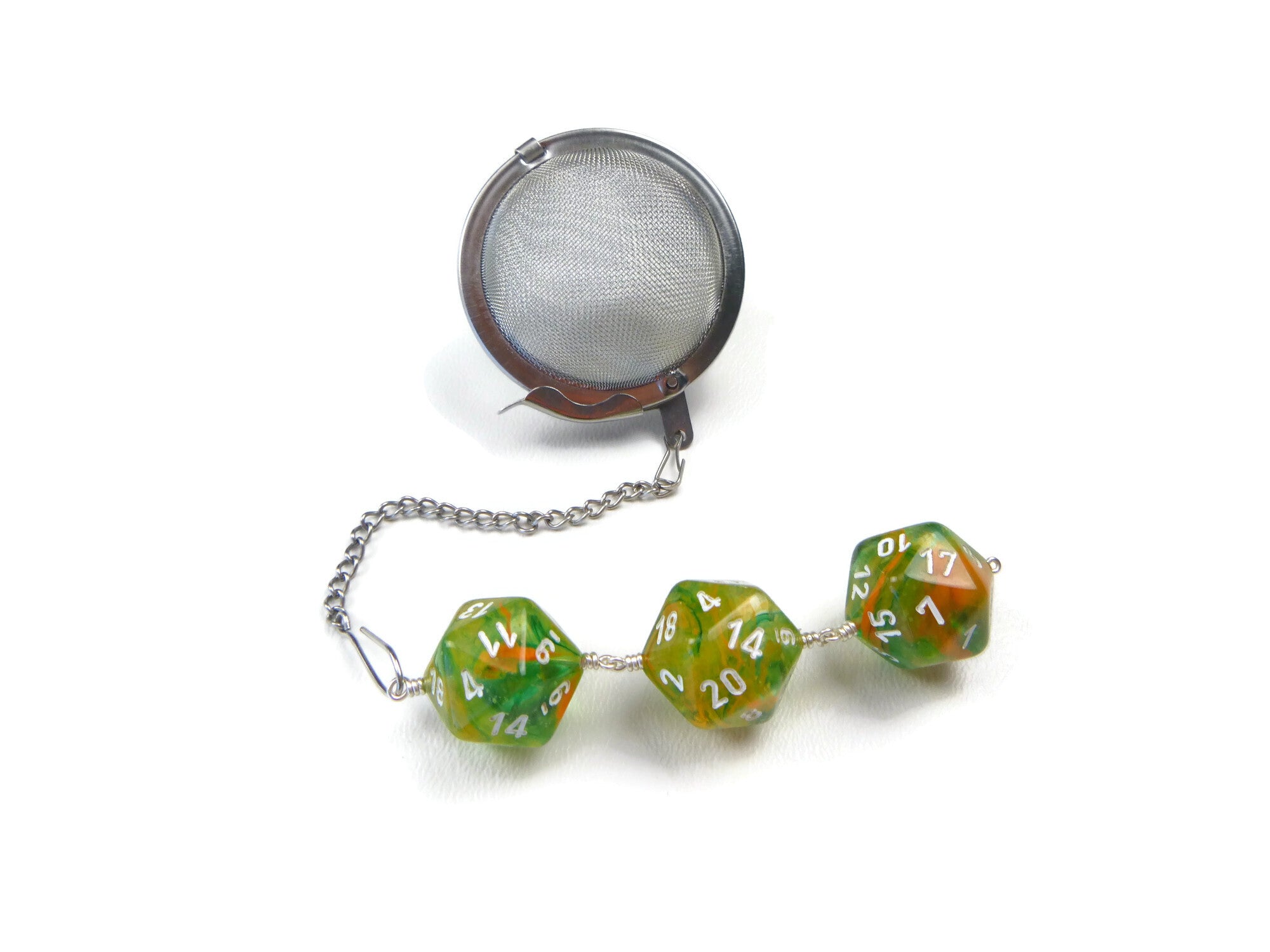 Spring Nebula D20 dice infuser