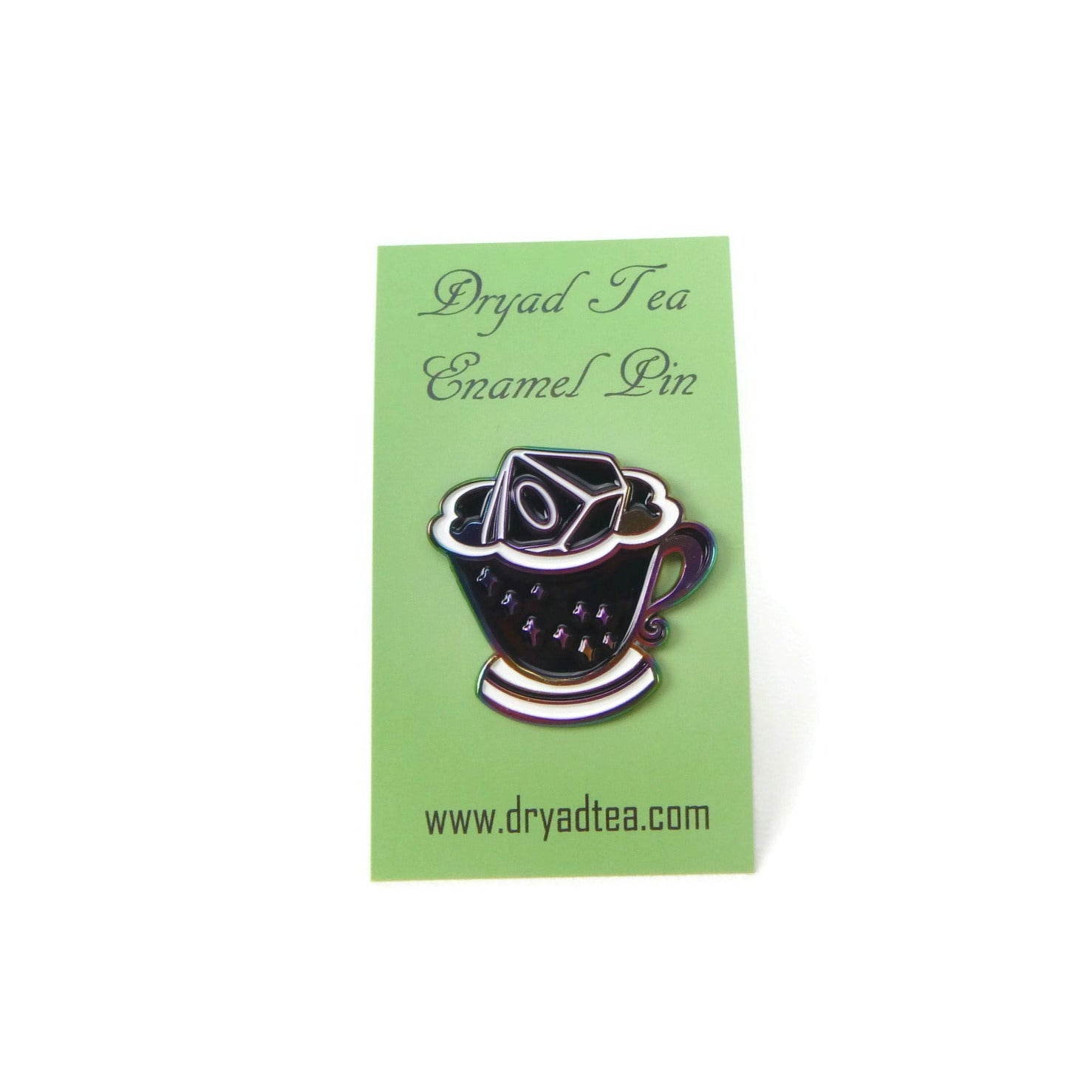 D10 and Teacup Enamel Pins