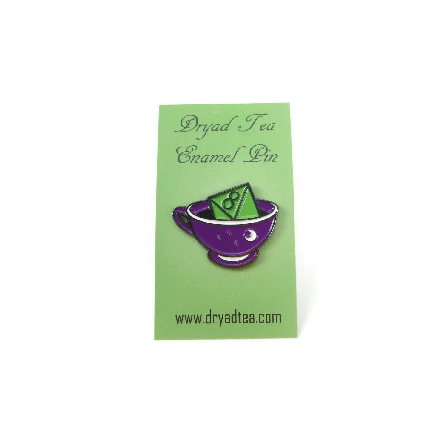 D8 and Teacup Enamel Pins
