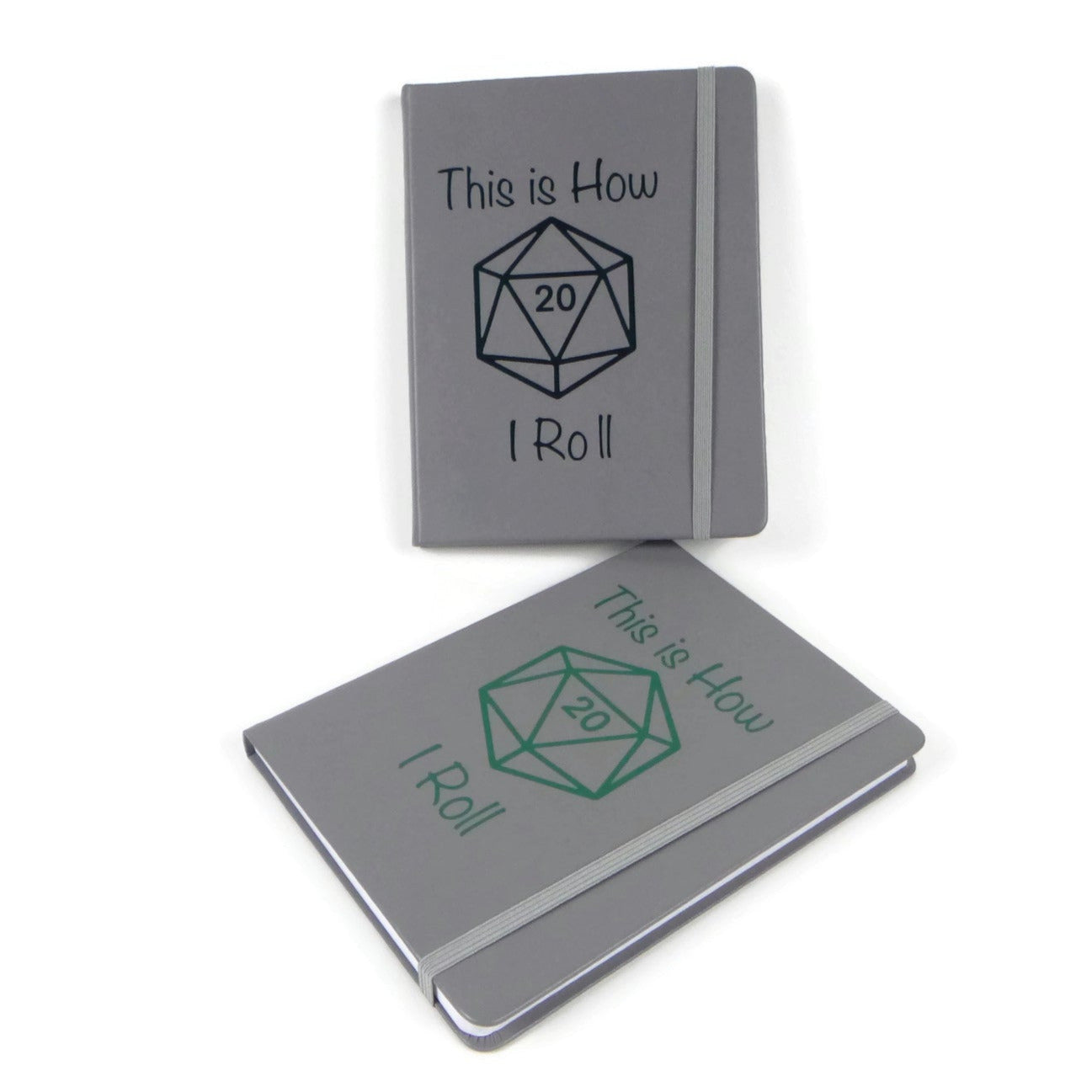 This is How I Roll Notebook - Grey