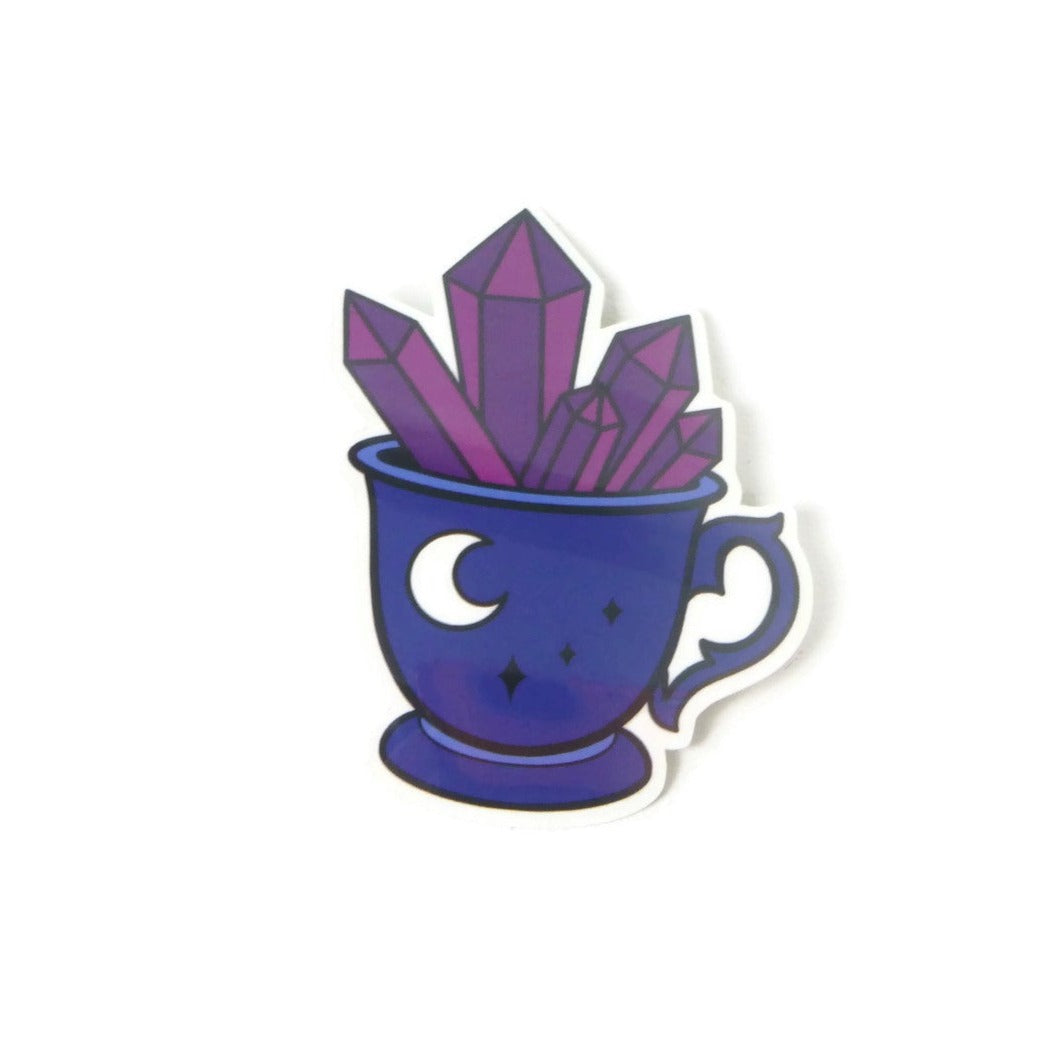 Crystal Teacup Sticker