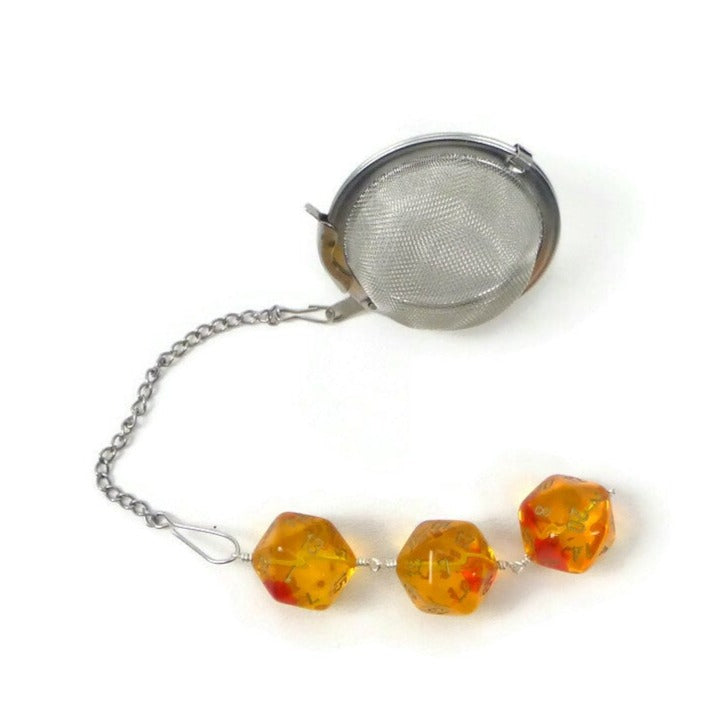 Gemini Red-Yellow D20 dice infuser