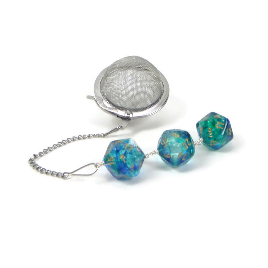Nebula Oceanic D20 dice infuser