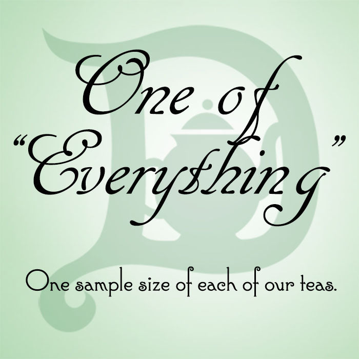 One of Every Tea - Sample Sizes