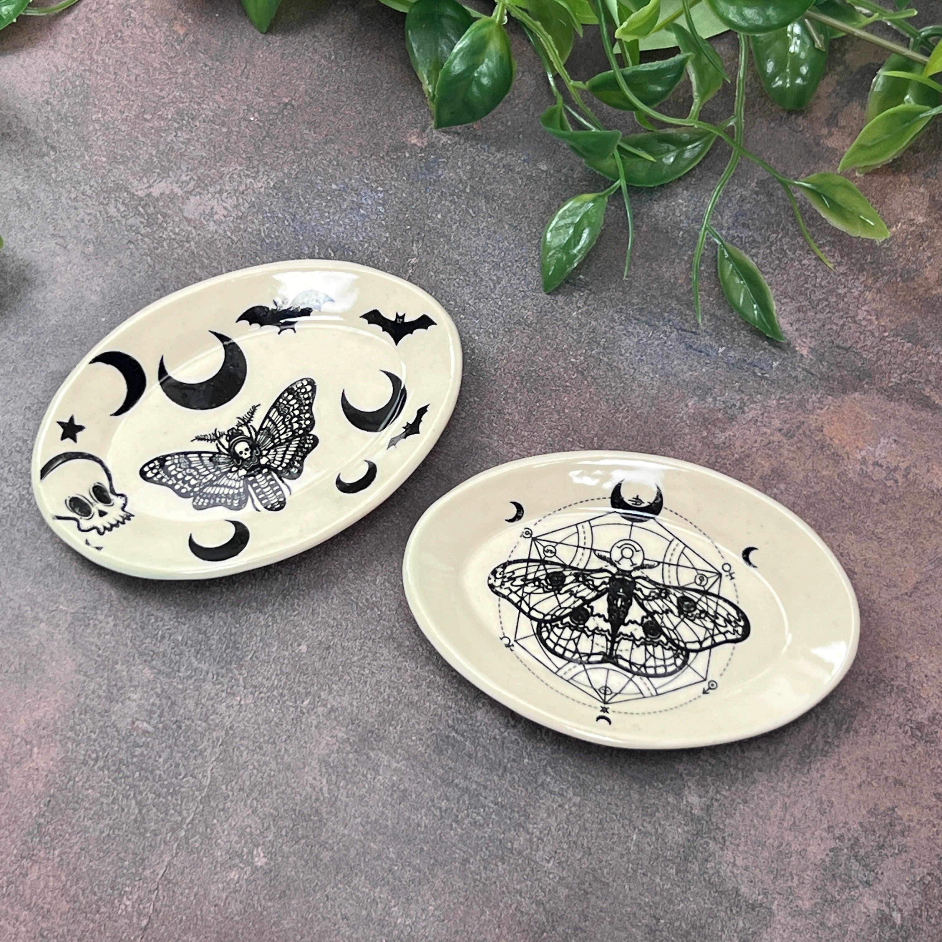 Halloween Plates - 4.25 x 2.75