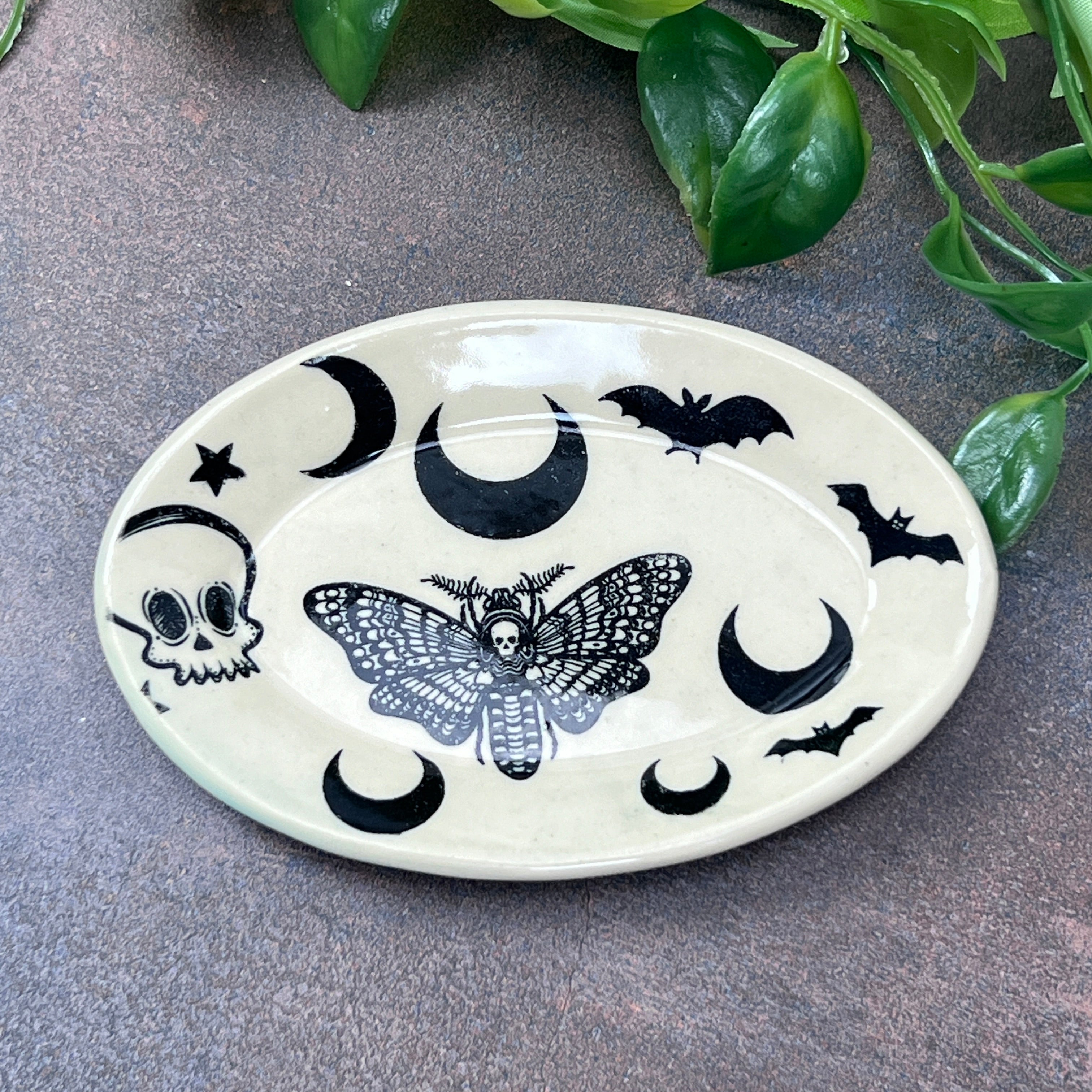 Halloween Plates - 4.25 x 2.75