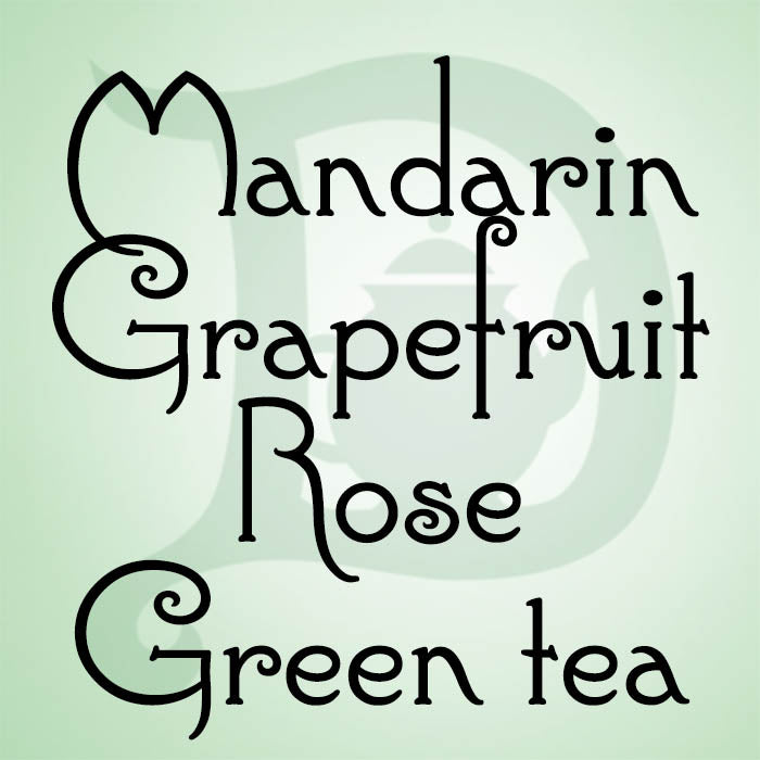 Mandarin Grapefruit Rose Green