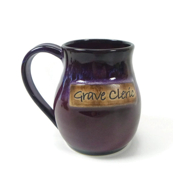 Grave Cleric Mug - Purple and Black