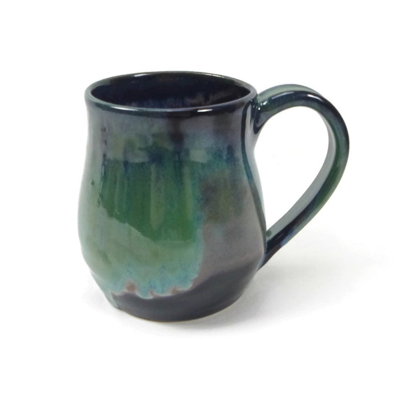 Green and Black Cathedral Mug