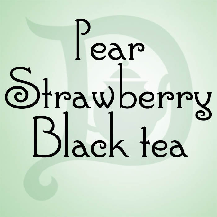 Pear Strawberry Black