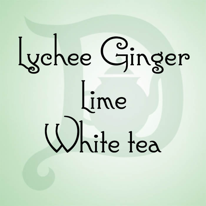 Lychee Ginger Lime White Tea