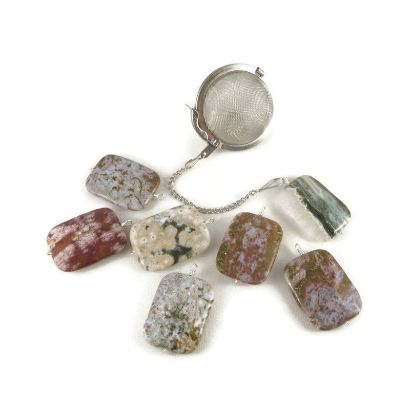 *Tea Infuser with Random Charm (Choose your Color!)