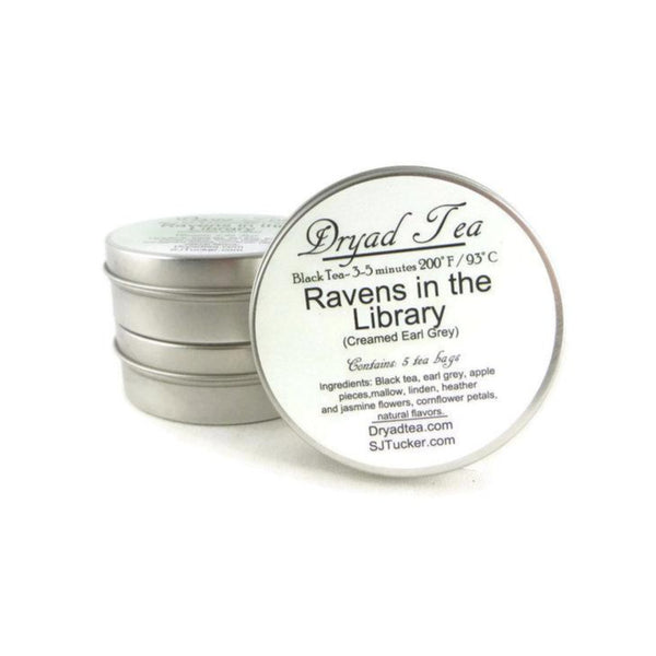 Ravens in the Library Travel Tin & refills