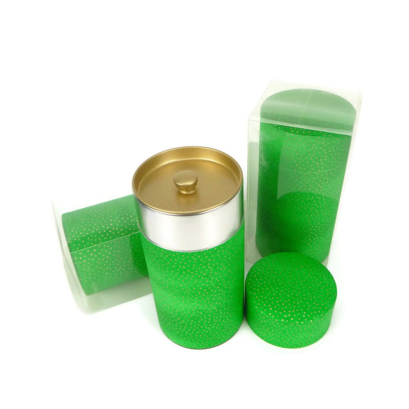 Green Washi Paper Canister - 7oz