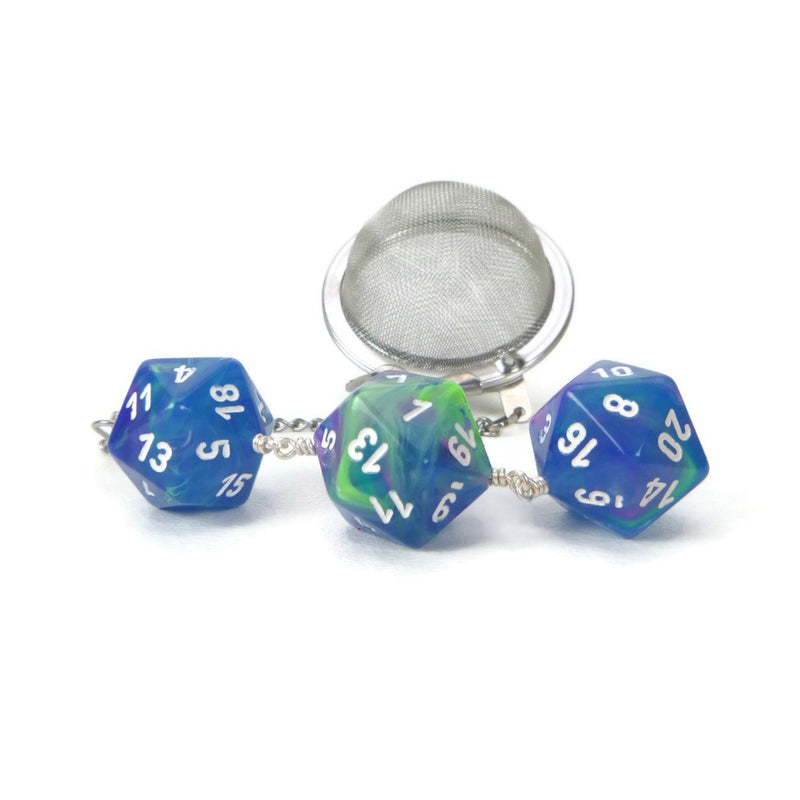 Tea Infuser with Waterlily Dice Trio