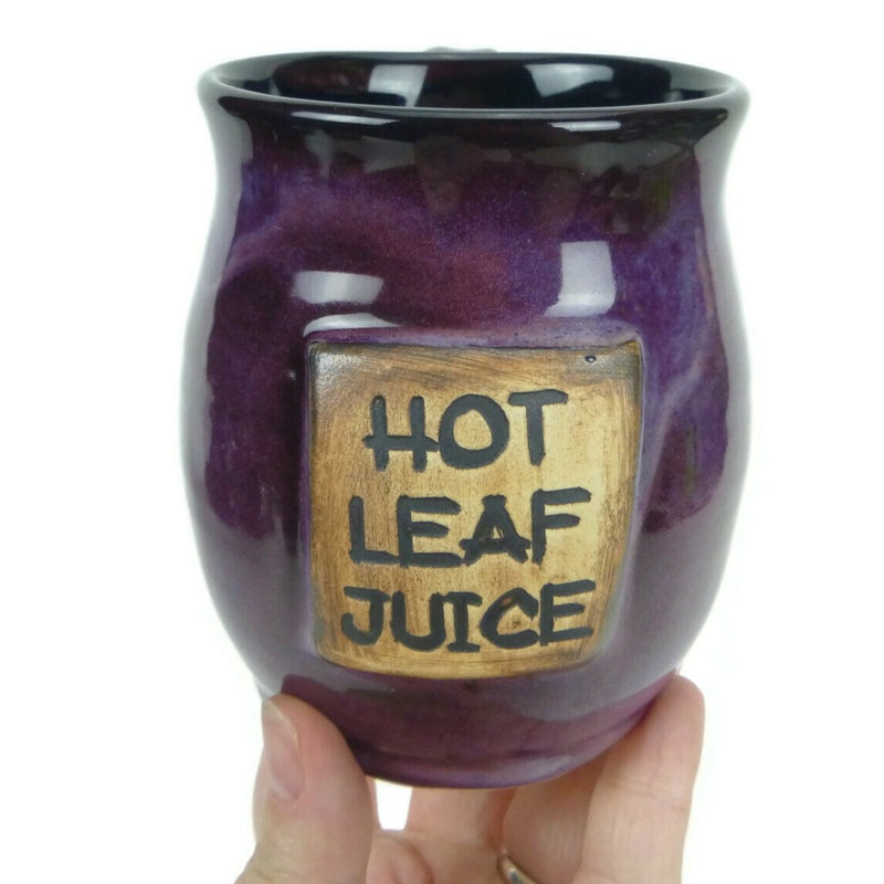 Hot Leaf Juice Mug - Purple