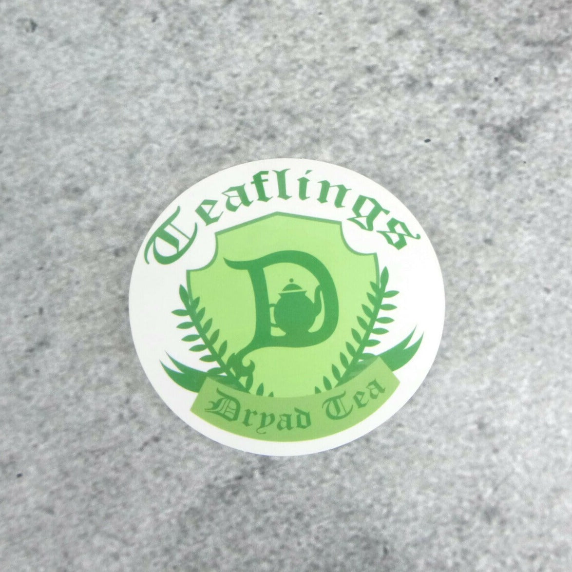 Teafling Crest Sticker