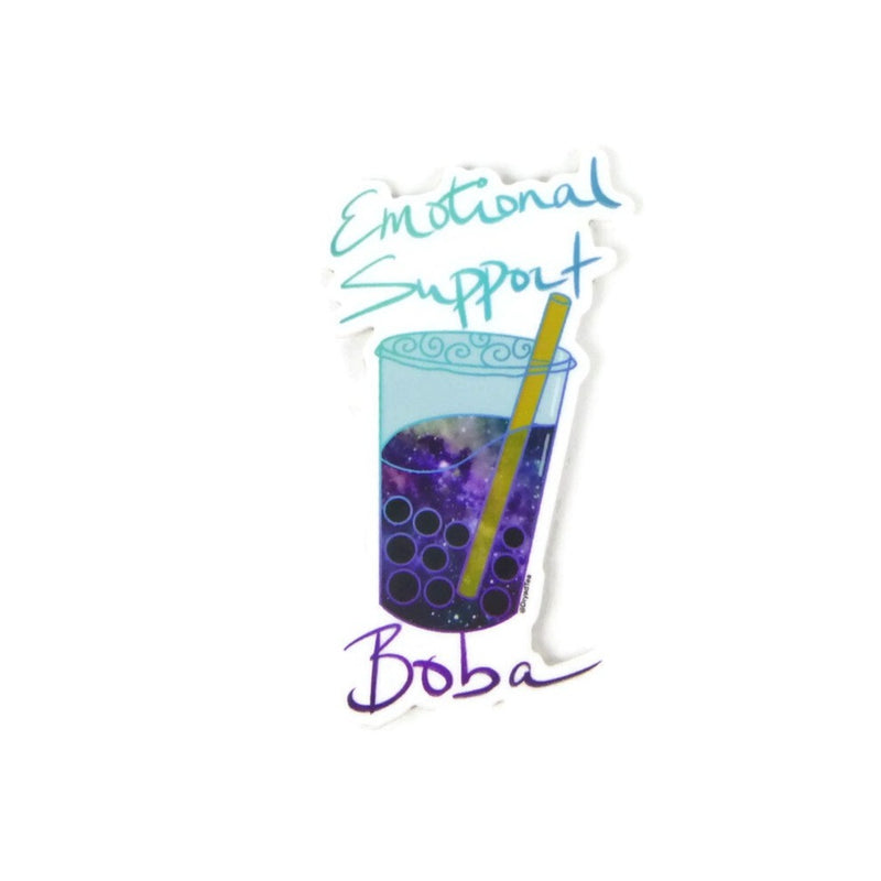 Emotional Support Boba Sticker